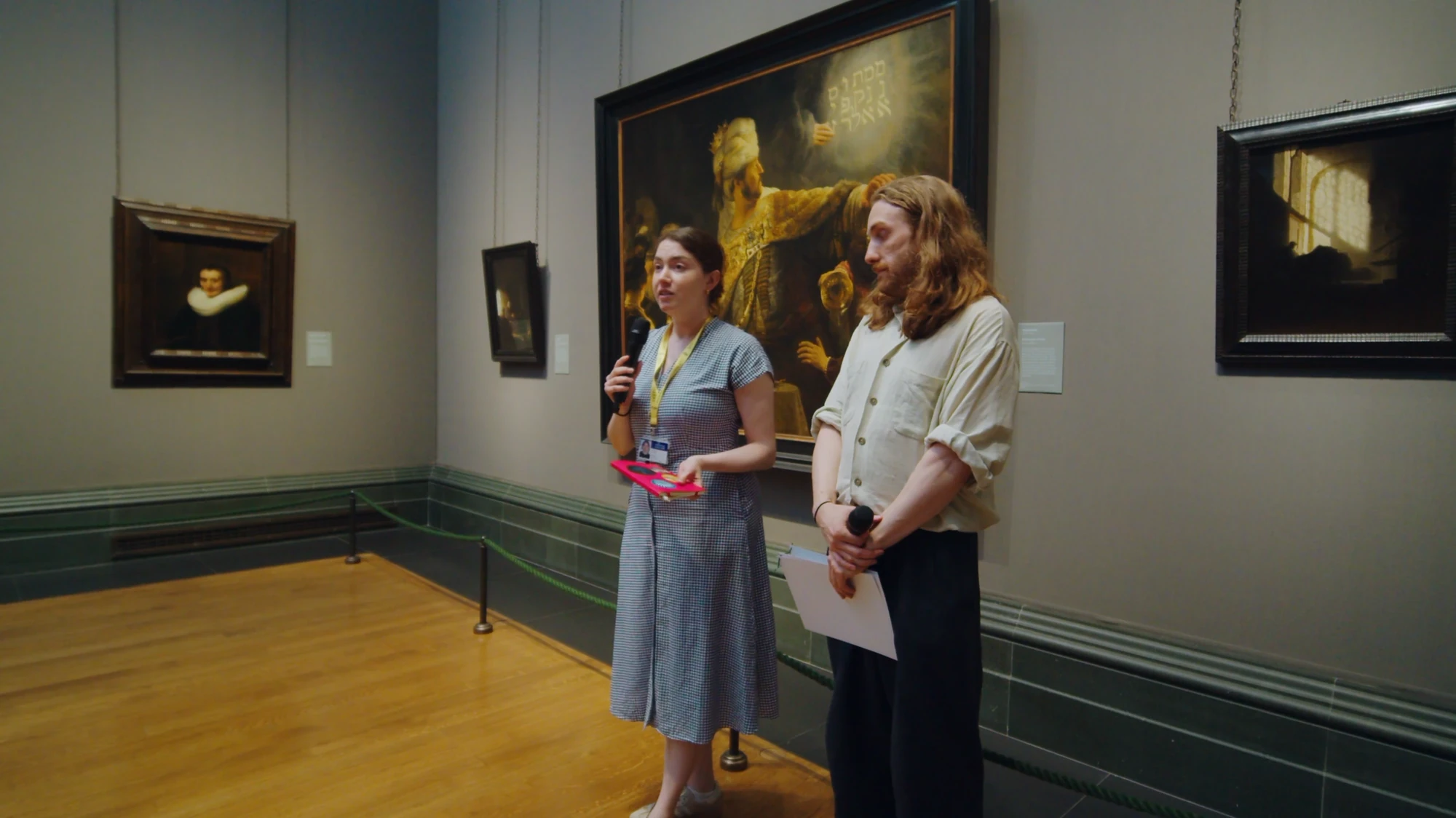 Film still from the National Gallery event